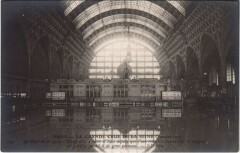 Inondations 1910 Paris Gare d'Orsay
