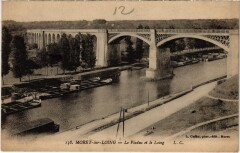 Moret-sur-Loing Le Viaduc et le Loing
