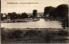 Saint-Mammes Confluent du Loing et de la Seine