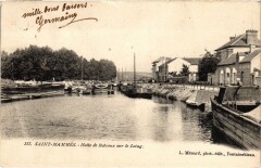 Saint-Mammes Halte de Bateaux sur le Loing