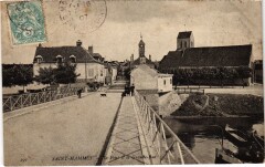 Saint-Mammes Le Pont et la Grande Rue