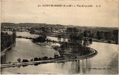 Saint-Mammes vue d'ensemble