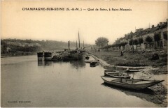 Saint-Mammes Quai de Seine