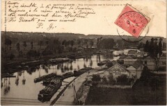 Saint-Mammes vue d'ensemble sur le Loing