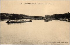 Saint-Mammes La Seine en aval du Pont