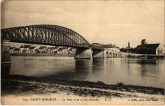 Saint-Mammes Le Pont et la Croix Blanche