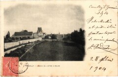 Couilly - Chemin de l'Aitre et Eglise