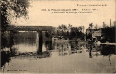 Franc-Port - Le Pont Saute - Le Passage d'un Chaland
