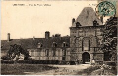 Chenoise - Vue du Vieux Chateau