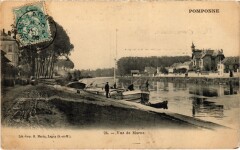 Pomponne - Vue de Marne à Pomponne
