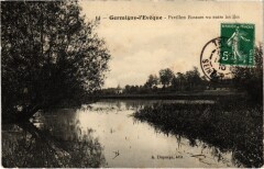 Germigny-l'Eveque - Pavillon Bossuet vu Entre les Iles à Germigny-l'Évêque