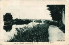Ussy-sur-Marne - Le Pont sur Marne à Ussy-sur-Marne