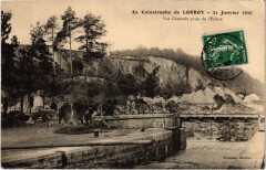 Lorroy - Catastrope - 1910 - Vue Generale prise de l'Ecluse -
													77 Seine et Marne
												