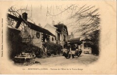 Montigny-sur-Loing - Terrasse de l'Hotel de la Vanne-Rouge à Montigny-sur-Loing