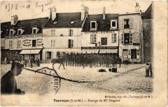 Militaire - Tournan - Passage du 27e Dragons