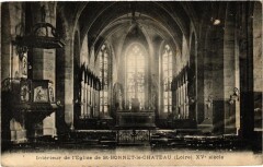 Intérieur de l'Eglise de Saint-Bonnet-le-Chateau