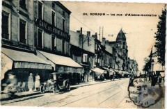 Bornne - La rue d'Alsace-Lorraine