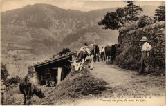 Mont-Pilat - Hamau de la Vasseras au fond le Saut du Gier -
													42 Loire
												