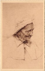 Types du Massif Central - Vieille Femme