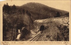 Le Lioran Tunnel du Chemin de Fer et l'Alagnon