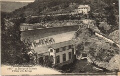 Le Barrage de la Sioule - L'Usine et le Barrage