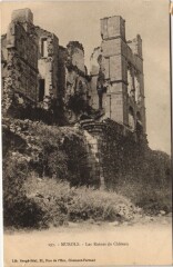 Murols Ruines du Chateau à Murol