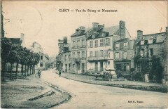 Clecy Vue du Bourg et Monument
