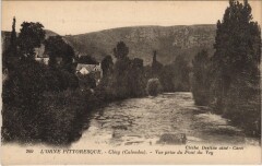 Clecy Vue prise du Pont du Vey