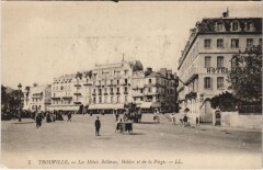 Trouville Les Hotels Bellevue - Helder et de la Plage