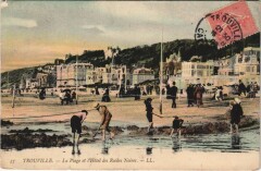 Trouville La Plage et l'Hotel des Roches Noires
