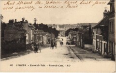 Lisieux Entree de Ville - Route de Caen à Lisieux