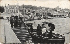 Trouville Harbour Scene