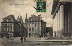 Caen Place Fontette et le Tribunal