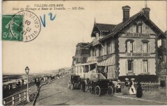 Villers-sur-Mer Hotel des Herbages et Route de Trouville à Villers-sur-Mer