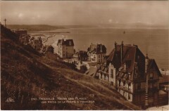 Trouville Reine des Plages - Vue prise de la Route d'Honfleur à Honfleur