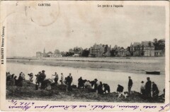 Cabourg - La Peche a l'Equille à Cabourg