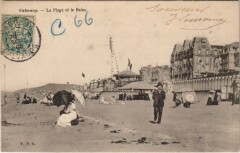 Cabourg - La Plage et le Bains à Cabourg