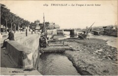 Trouville La Touque a Maree Basse