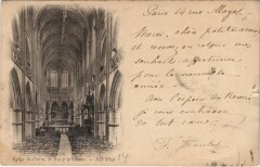 Caen Eglise Saint-Pierre - La Nef et le Choeur -
													14 Calvados
												