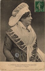 Honfleur Histoire du Costume en Normandie - Femme à Honfleur