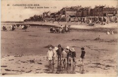 Langrune-sur-Mer La Plage a Maree Basse à Langrune-sur-Mer