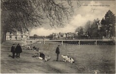Caen La Passerelle sur l'Orne