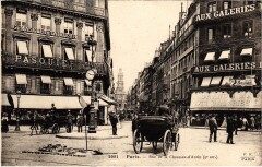 Paris 9e Rue de la Chausee d'Antin à Paris 9e