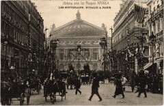Les Souverains d'Italie a Paris Avenue de l'Opera Royalty