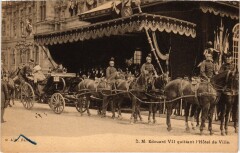 1903 Edouard Vii a Paris Hotel de Ville British Royalty -
													75 Paris
												