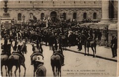 Alphonse Xiii a Paris le Pantheon Spanish Royalty -
													75 Paris
												