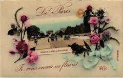 De Paris Je vous envoie ces Fleurs
