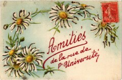 Paris 7e Amities de la rue de l'Universite à Paris 7e