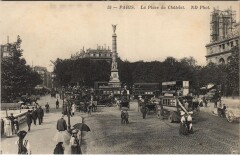 Paris 1e Place du Chatelet à Paris 1er