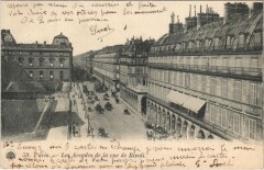 Paris 1e Rue de Rivoli Les Arcades à Paris 1er